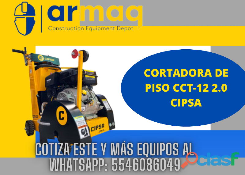 CORTADORA DE PISO CIPSA CCT12 2.0