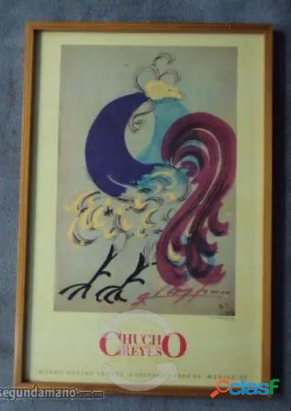 Cartel de coleccion de Chucho Reyes.