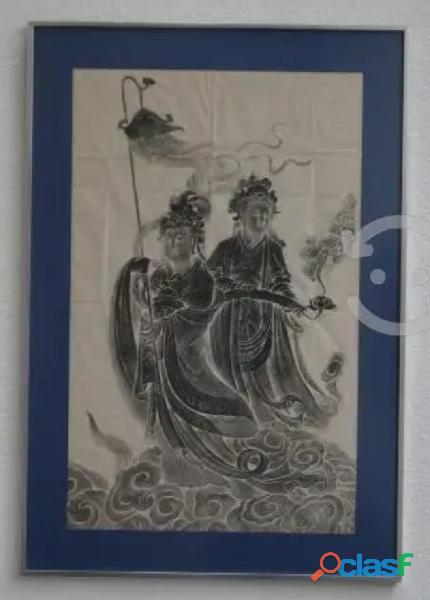Preciosa Calcografía, Mujeres Chinas, arte Chino