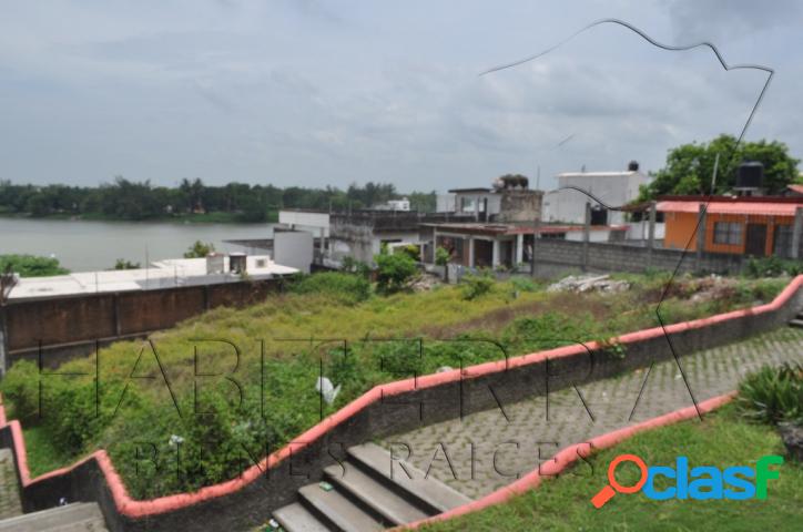 Terreno en venta con vista al rio, Tuxpan, Veracruz.