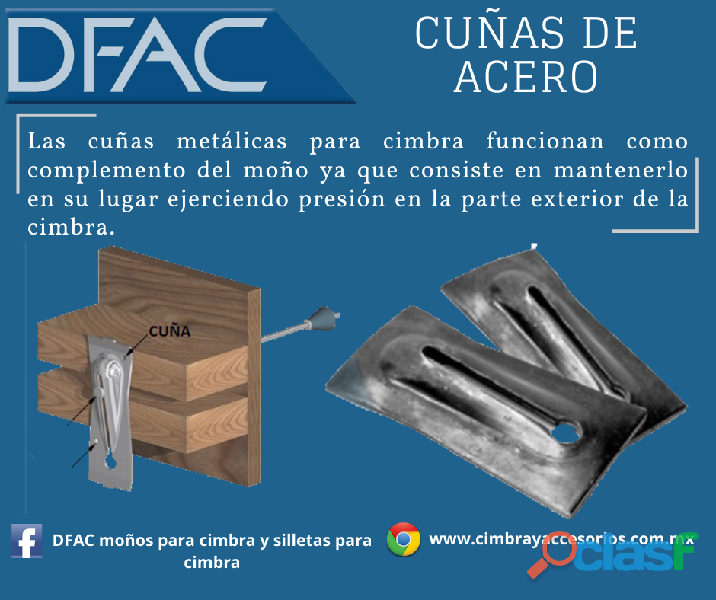 ● DFAC CIMBRA CDMX MOÑOS /SEPARADORES / TIRANTES,