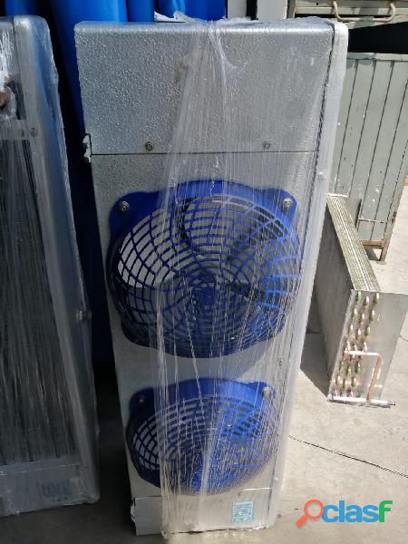 Evaporador BOHN de 2 ventiladores, para baja temperatura.