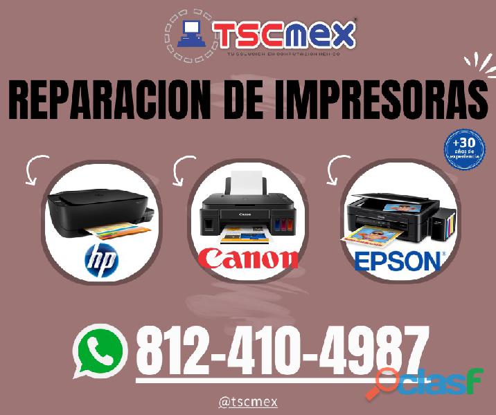Reparacion de Impresoras en Monterrey