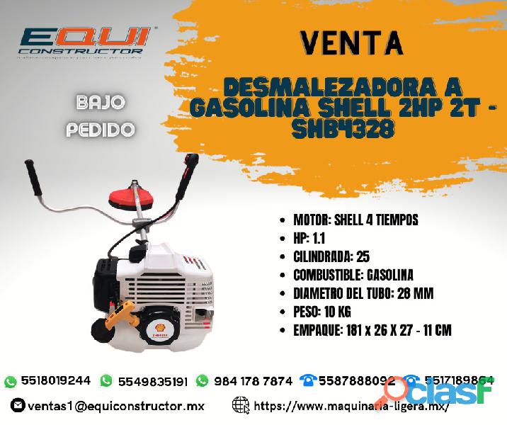 Venta Desmalezadora a Gasolina Shell SHB4328, Puebla