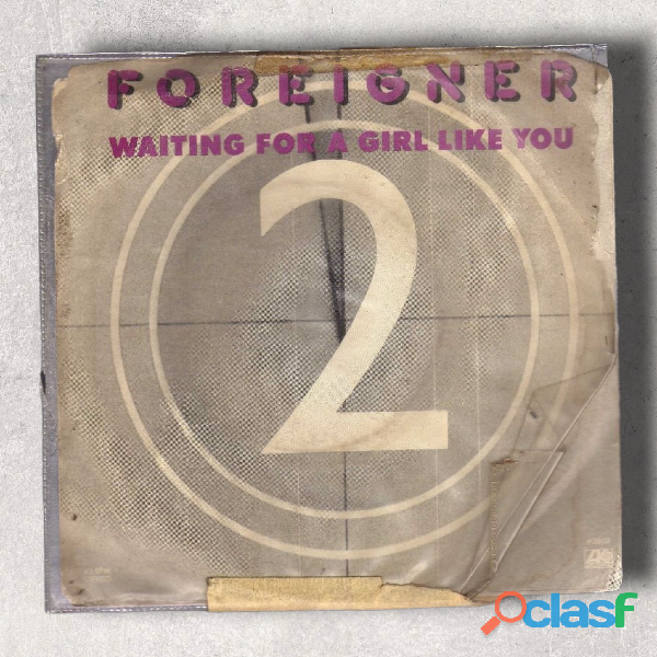 Vinilo EP Foreigner Waiting For A Girl Like You 1981 7''