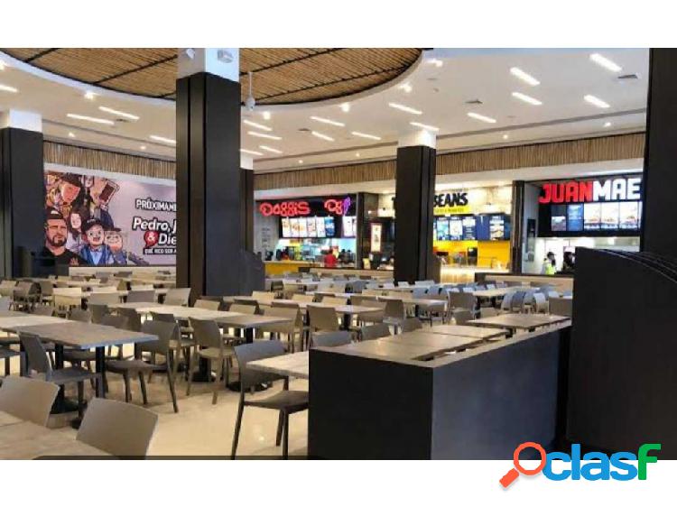 Espacio comercial en Renta para fast food. En Zona plateada