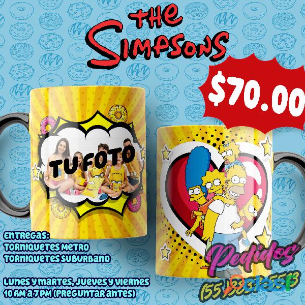 Padrísimas Tazas de los Simpson