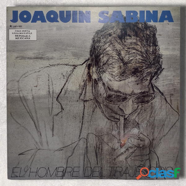Vinilo LP Joaquín Sabina El Hombre del Traje Gris 1988