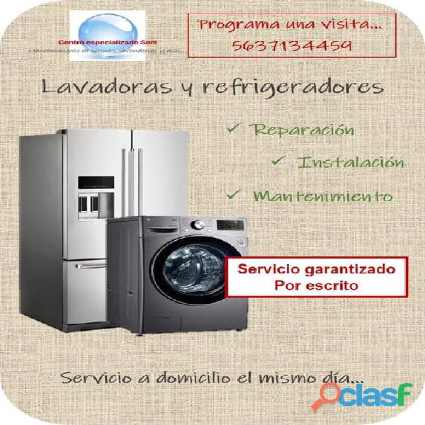 Reparación de lavadoras y refrigeradores