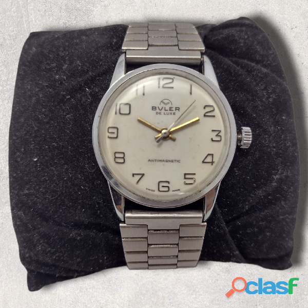 Reloj Buler de Luxe Suizo para Reparar Vintage