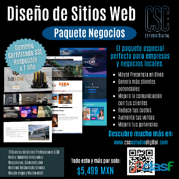 Diseño de paginas web, publicidad y contenido digital
