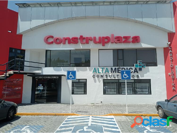 Se renta consultorio en Construplaza, grupo Altamedica, en