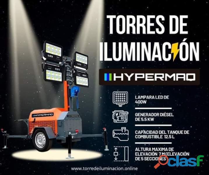 TORRE DE ILUMINACION HYPERMAQ CITIMAX 6000