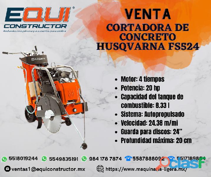 Venta cortadora de concreto FS524 en Puebla