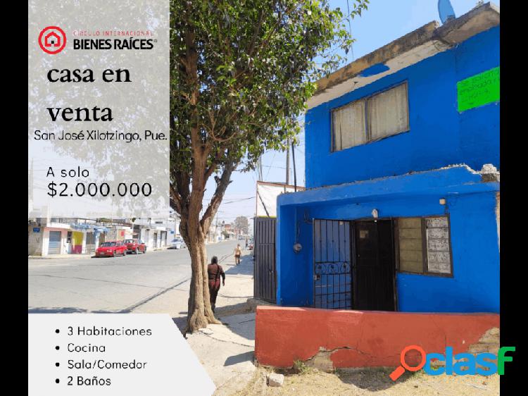 Casa en venta ubicada en San Jose Xilotzingo, Puebla