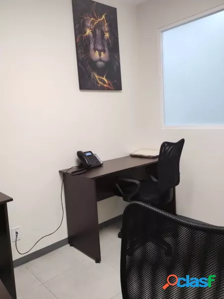 Oficina en renta con servicios incluidos (Cuauhtémoc)