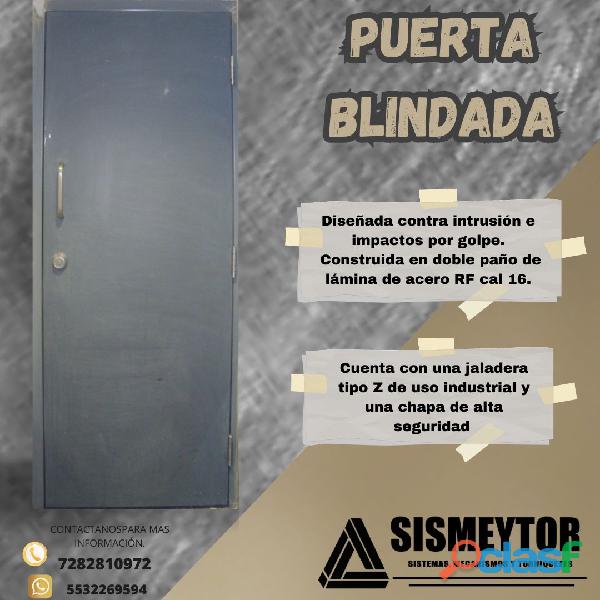 PUERTA BLINDADA