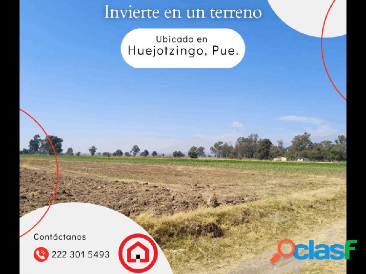 Terreno grande en venta ubicada en Huejotzingo Puebla