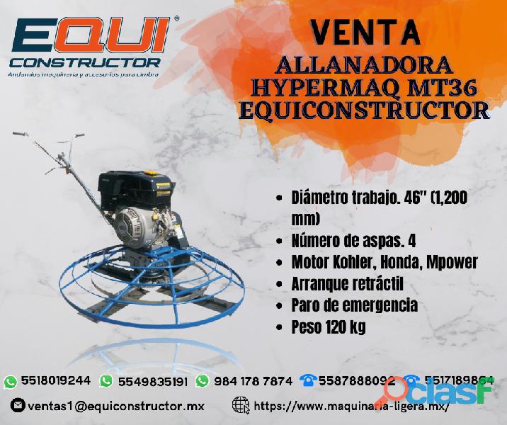 Venta allanadora hypermaq mt36