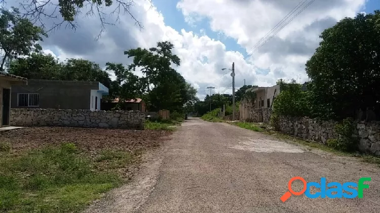 terreno en Izamal Yucatan a unas cuadras del centro