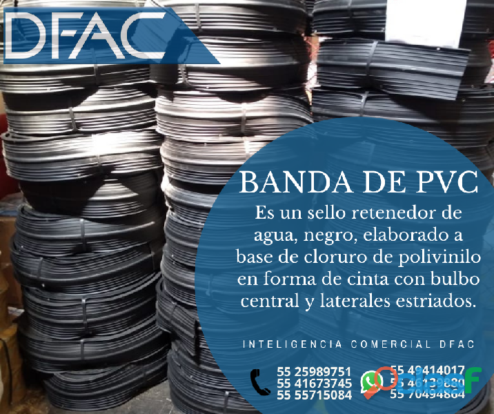 CIMBRA DFAC BANDAS DE PVC
