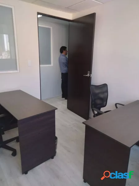 Renta de Oficinas equipadas en la Benito Juárez_