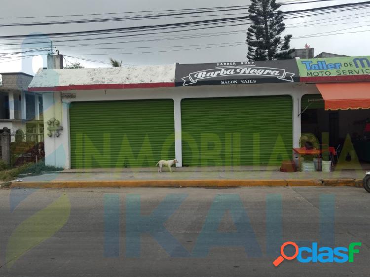 Renta local comercial Col. La Calzada Tuxpan Veracruz, La
