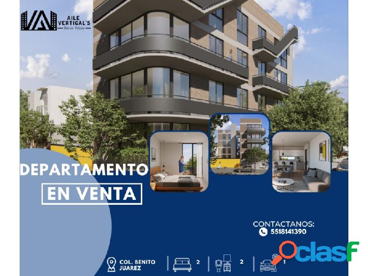 VENTA DEPARTAMENTO ZONA NAPOLES