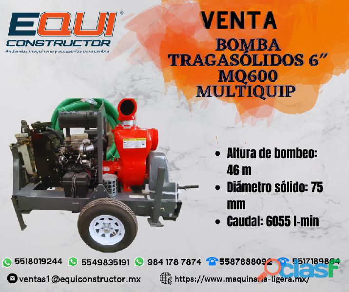 Venta Bomba Tragasolidos 6 MQ600