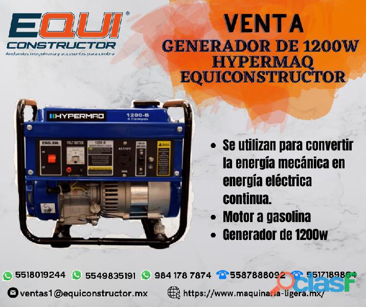 Venta Generador de 1200W Hypermaq en Querétaro