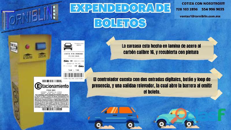 EXPENDEDORA DE BOLETOS