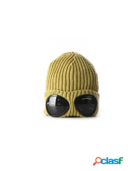 C.P. COMPANY Cappelli Beanie Uomo Verde acido