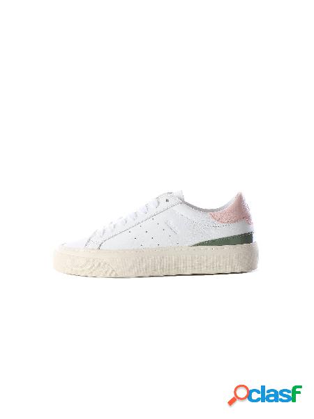 D.A.T.E. Sneakers Basse Donna Bianco/rosa
