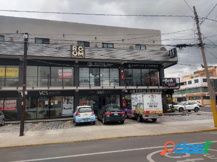 Local En Renta En San Manuel En Plaza Comercial