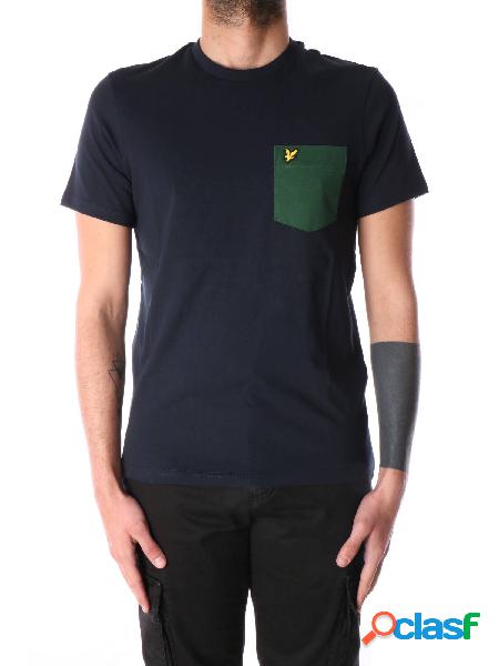 Lyle & Scott T-shirt Manica Corta Uomo Blu/verde
