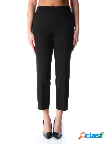 TWINSET Pantaloni Cropped Donna Nero