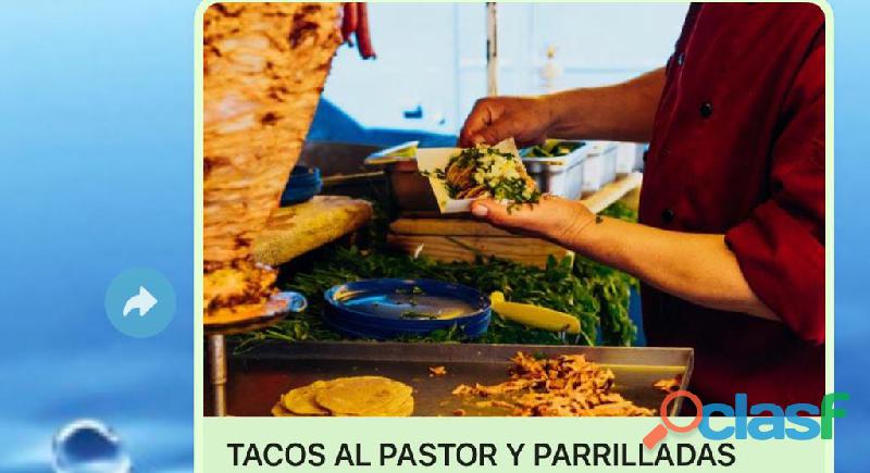 Tacos al pastor y parrilladas