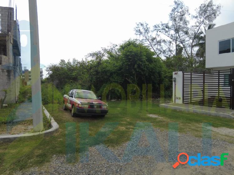 Venta terreno 1176 m² Col. Jardines Tuxpan Veracruz,
