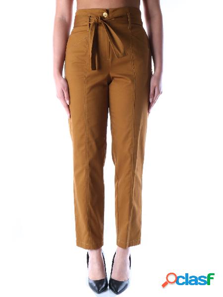 kocca Pantaloni Regular Donna Verde olio