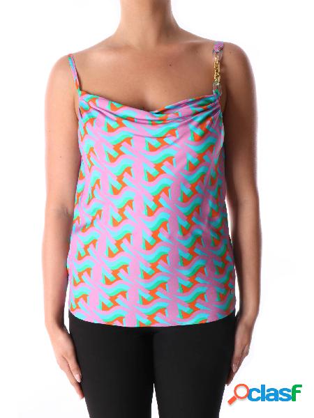 kocca Top Senza Maniche Donna Multicolor